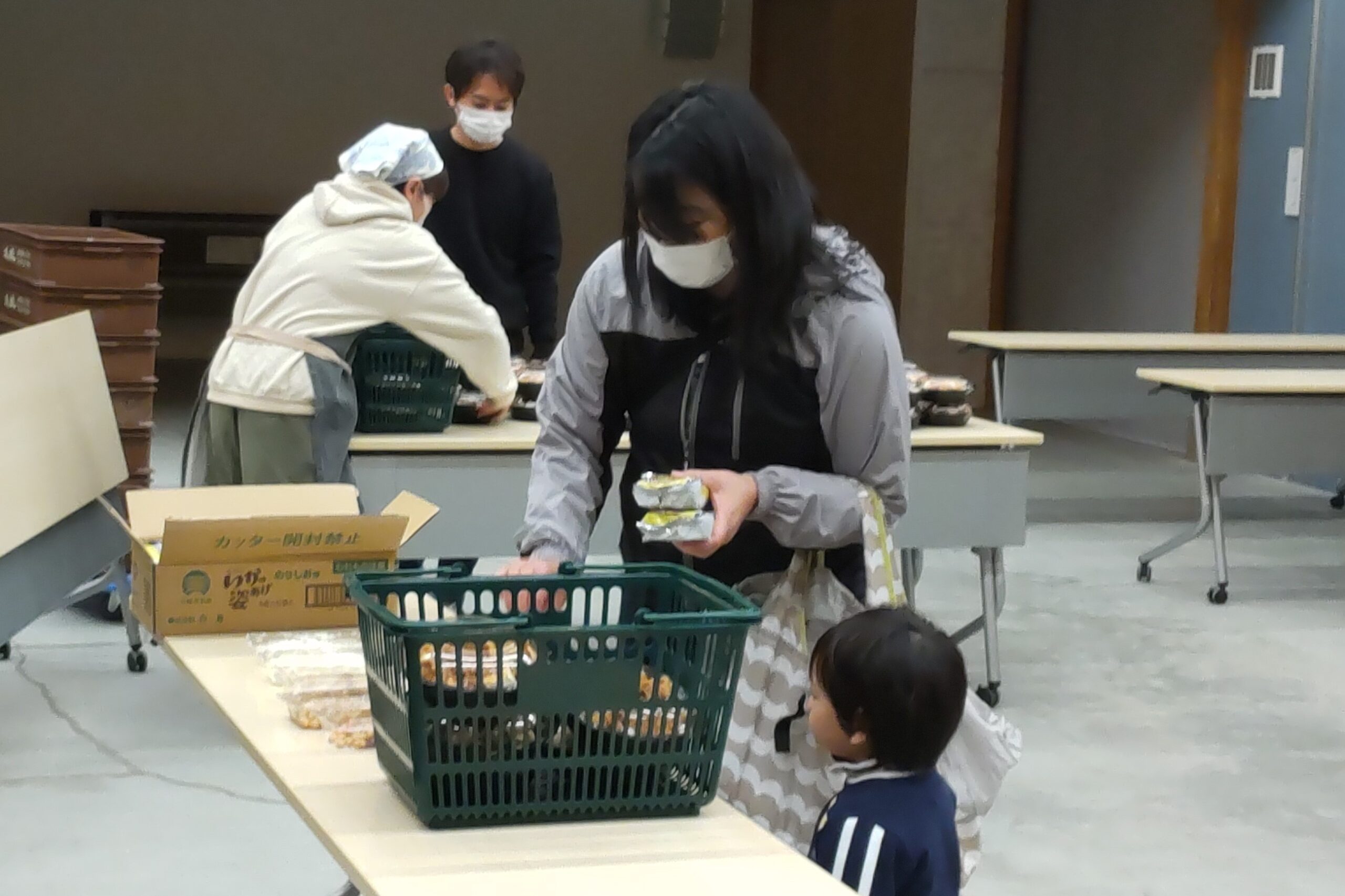 【ご報告】こども食堂（ソーネみんなでごはん）お弁当配布会がありました