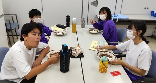 三重県の中学生が職場体験学習に来ました